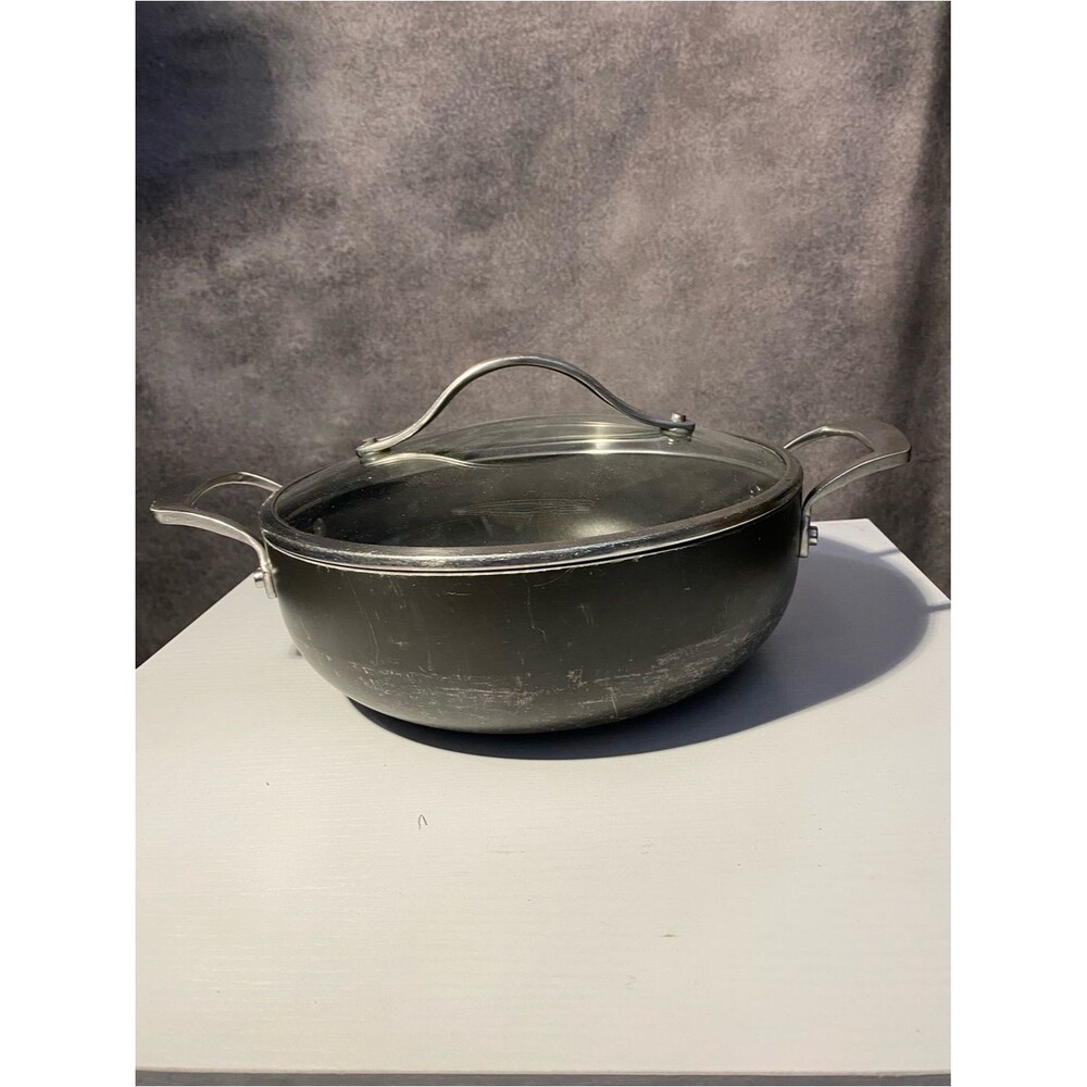 Kirkland Signature Hard Anodized 4.4 Qt Deep Saute Pan Lid